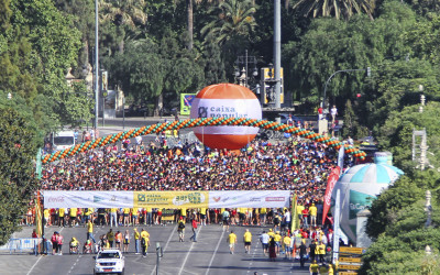 Múltiples animaciones y actividades infantiles para impulsar la Volta a Peu València Caixa Popular